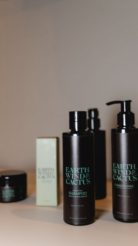 Sulfatfreies Shampoo mit Kaktusfeigenkernöl 250 ml